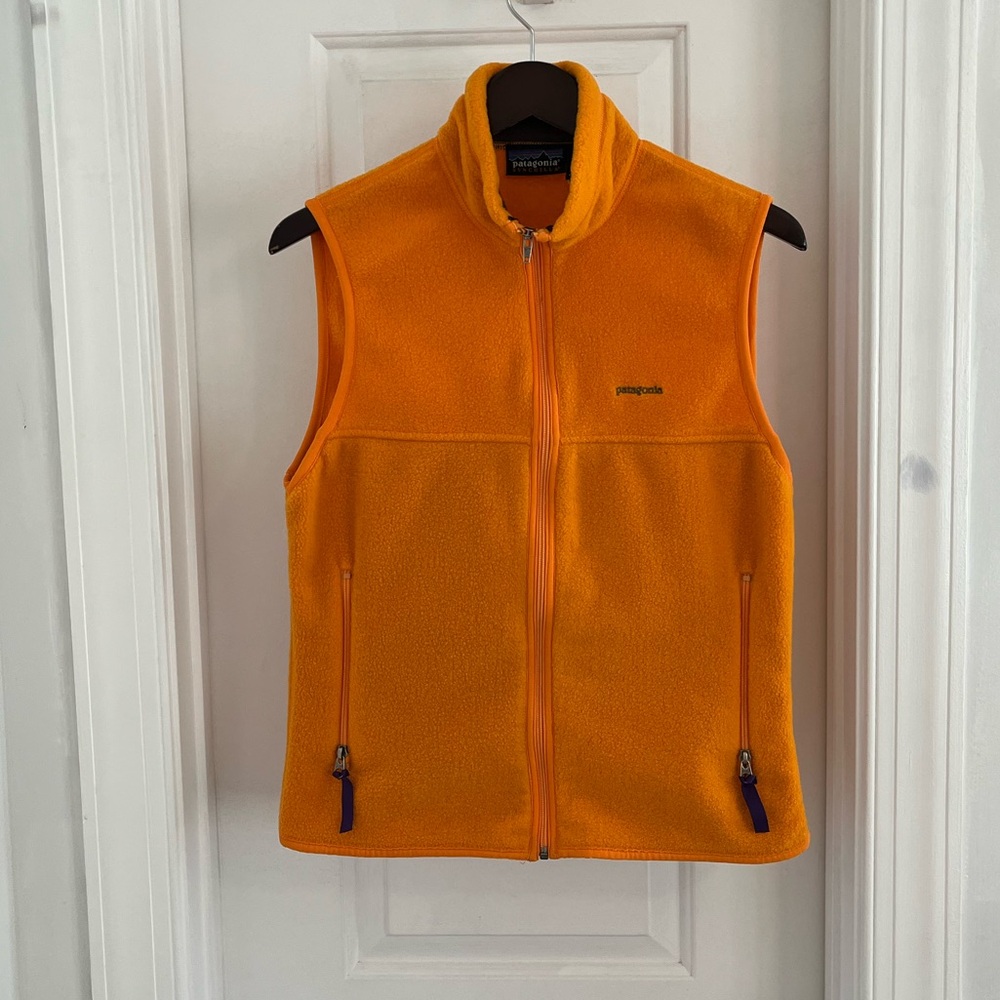 Vintage 90s Patagonia Synchilla Fleece Vest Made in USA Sz S